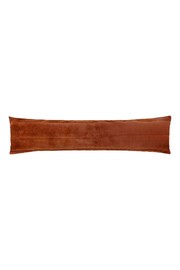 Paoletti Orange Empress Faux Fur Draught Excluder - Image 2 of 2