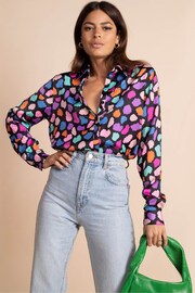 Dancing Leopard Nevada Satin Shirt - Image 3 of 5