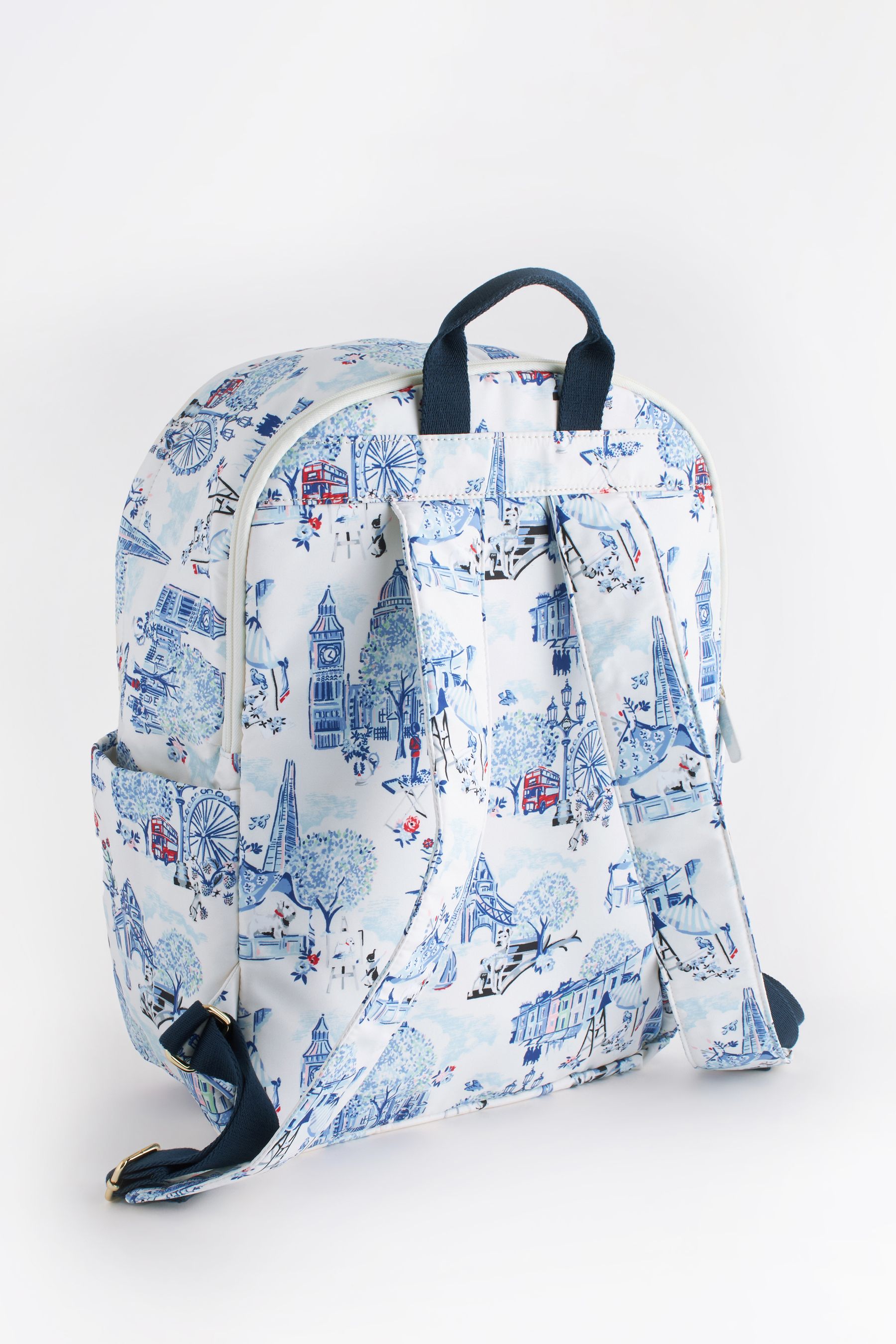 Cath kidston blue floral backpack best sale