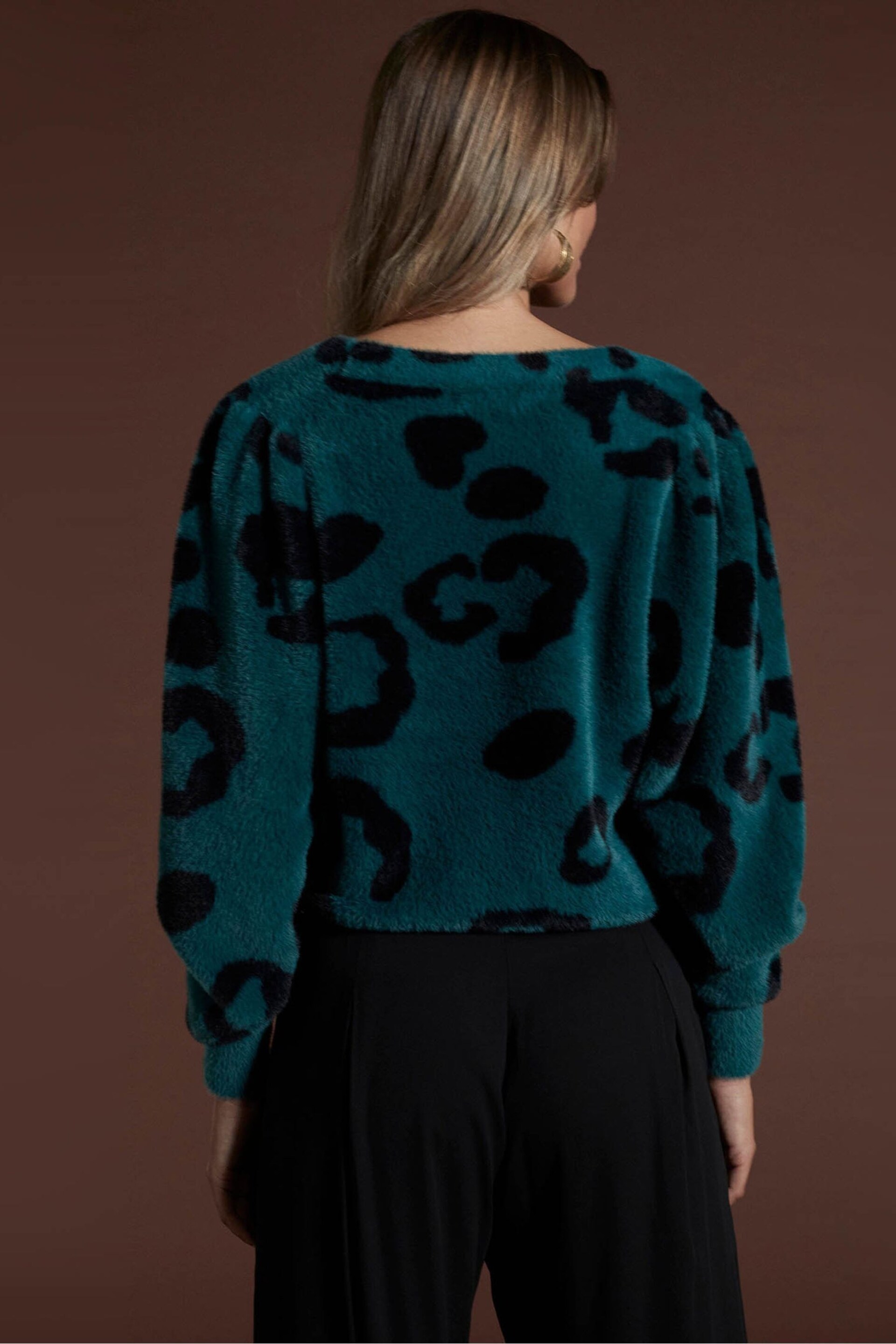 Dancing Leopard Bambino Cardigan - Image 2 of 4