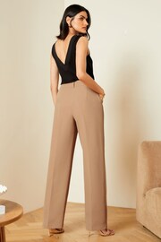 Love & Roses High Waist Wide Leg Tailored Trousers - 圖片 2，共 3