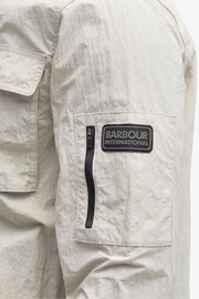 Barbour® International Natural Shutter Nylon Overshirt - Image 5 of 7