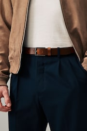 Brown Casual Leather Belt - Image 1 of 3