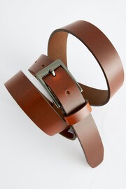Brown Casual Leather Belt - Image 3 of 3