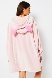 Skinnydip Pink Disney Piglet Blanket Hoodie - Image 2 of 5