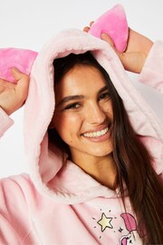 Skinnydip Pink Disney Piglet Blanket Hoodie - Image 5 of 5