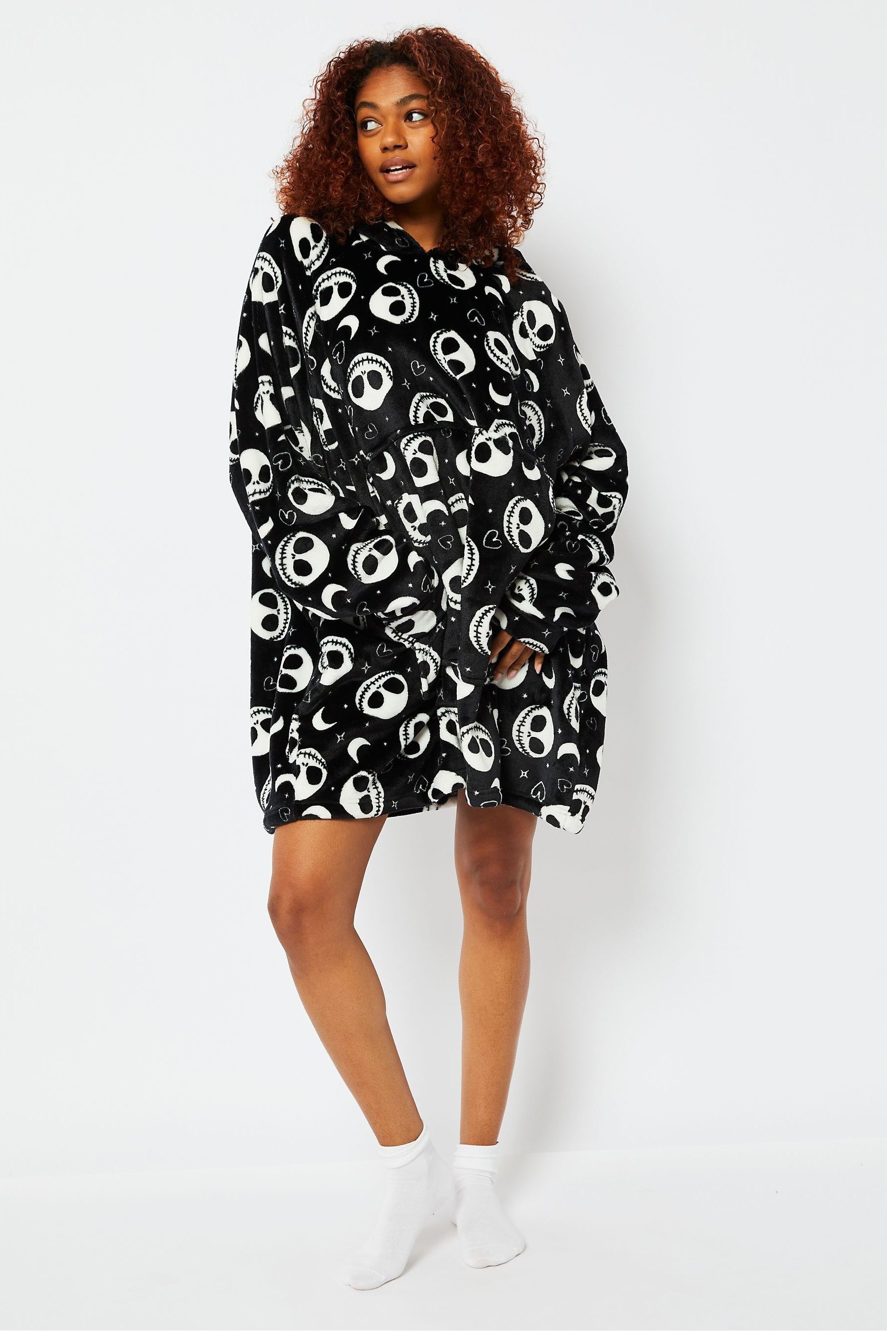 Nightmare before christmas hoodie plus size best sale