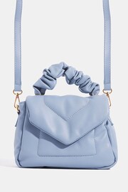 Skinnydip Blue Leo Puffy Ruched Handle Mini Tote - Image 2 of 3