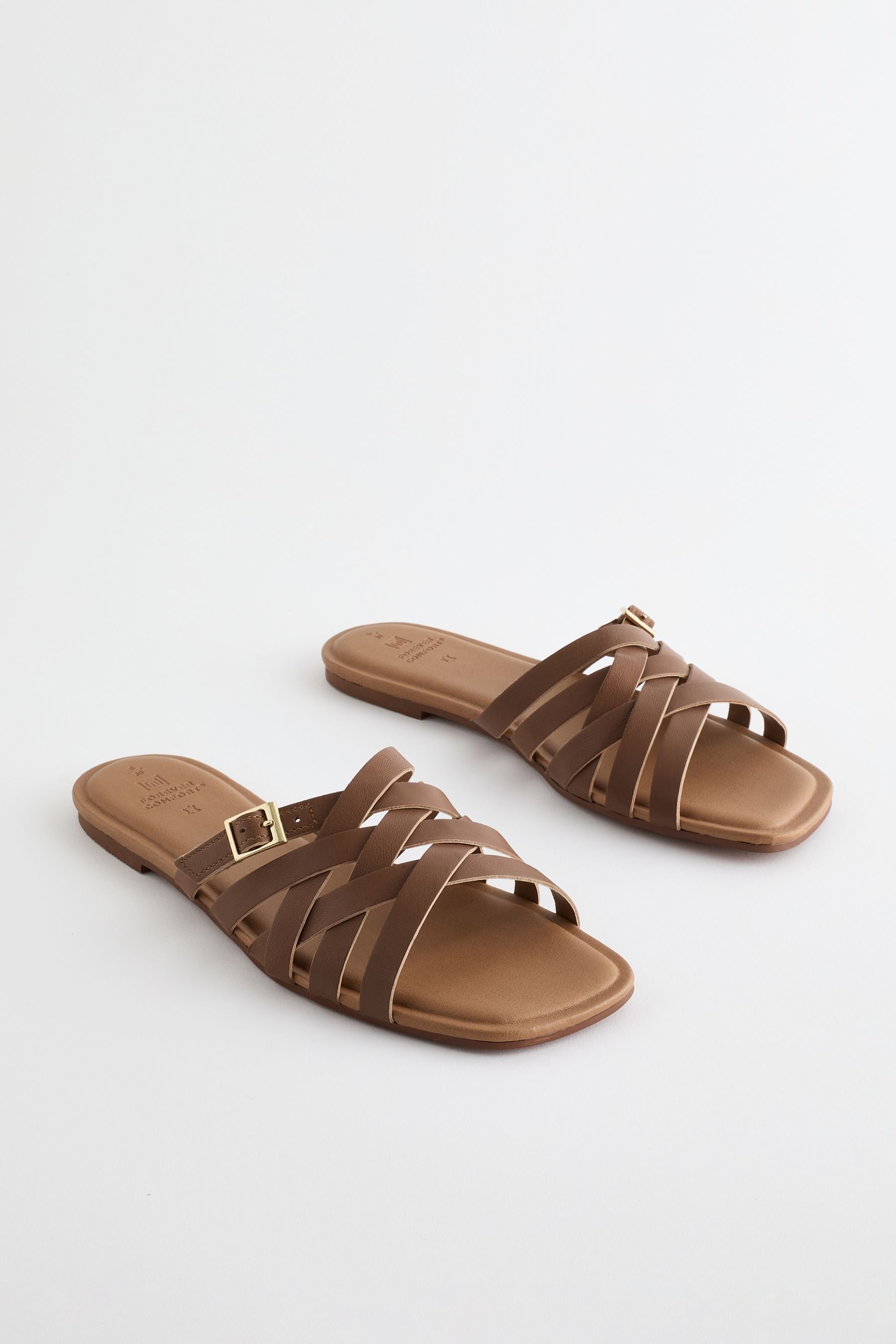 Cross strap mules sale