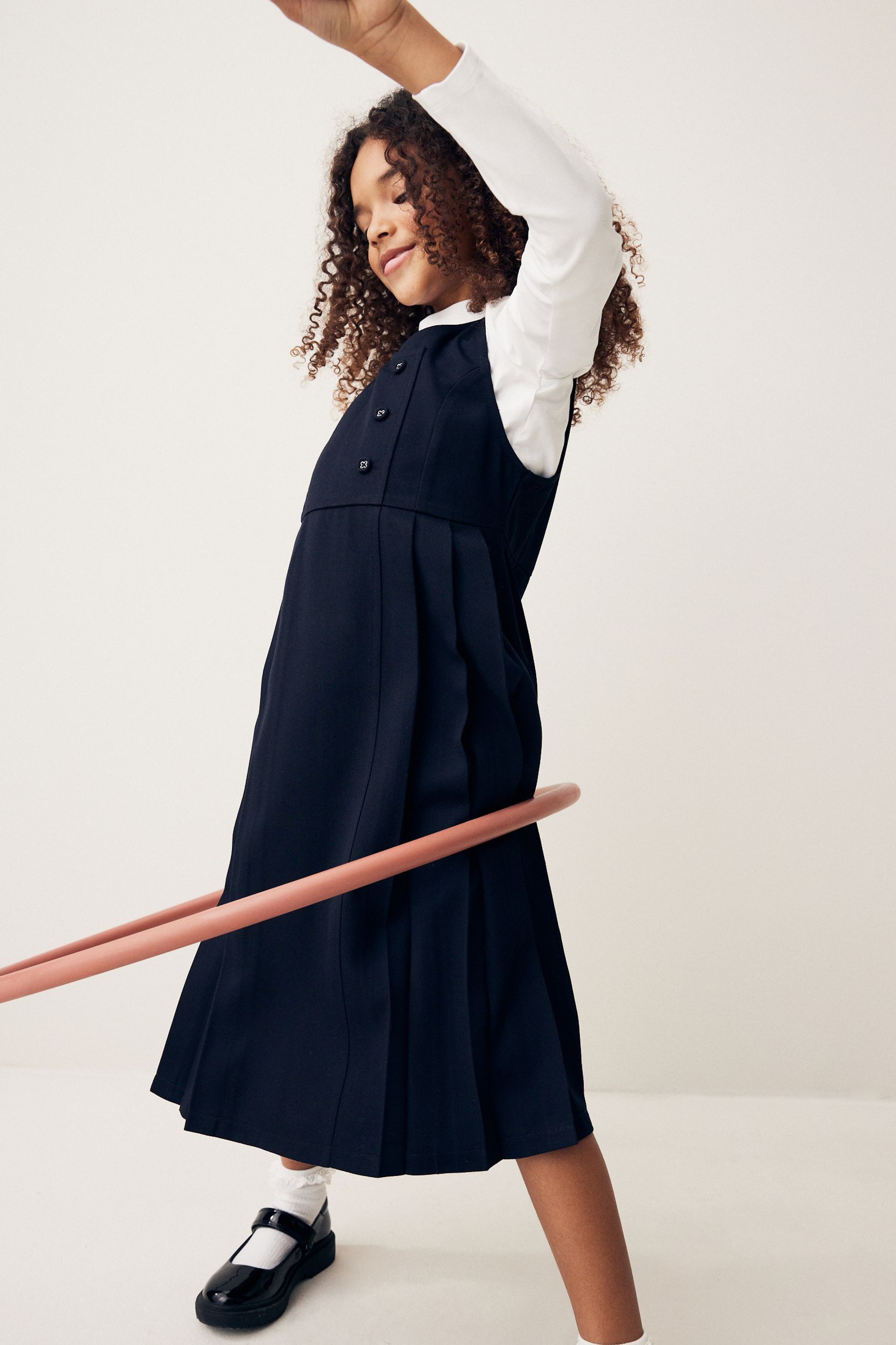 Asymmetric button front dress 2025