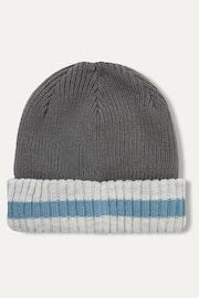 Sealskinz Holkham Waterproof Cold Weather Striped Roll Cuff Beanie - Image 2 of 2