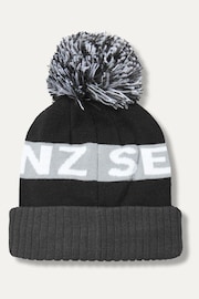 Sealskinz Foulden Water Repellent Cold Weather Bobble Black Hat - Image 2 of 2