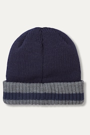 Sealskinz Holkham Waterproof Cold Weather Striped Roll Cuff Beanie - Image 2 of 2