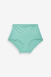 Blue Full Brief Microfibre Knickers 5 Pack - Image 6 of 9