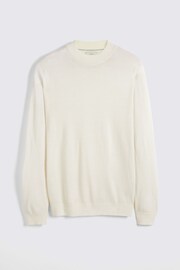 MOSS Merino Mock Neck Jumper - Image 4 of 5