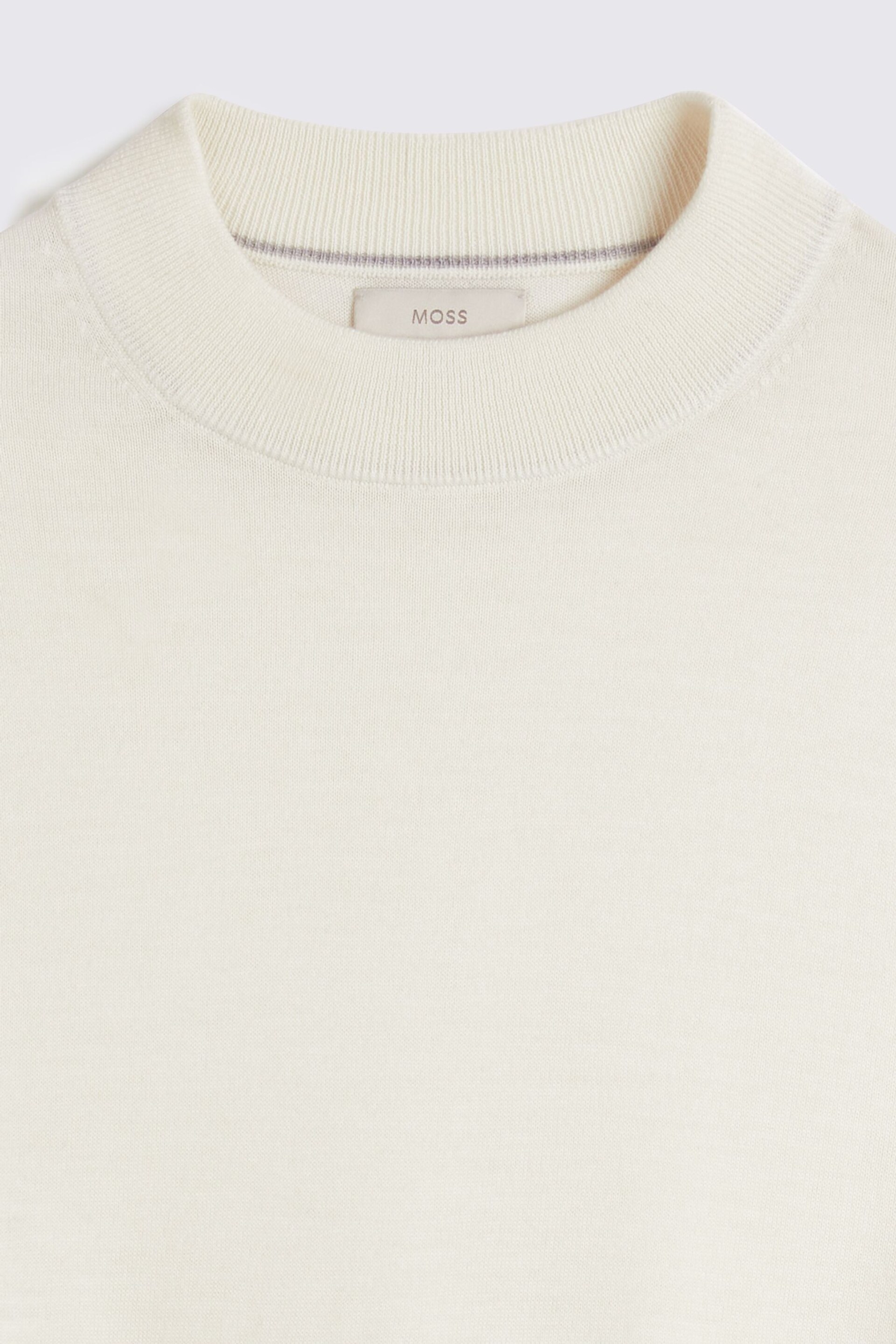 MOSS Merino Mock Neck Jumper - Image 5 of 5