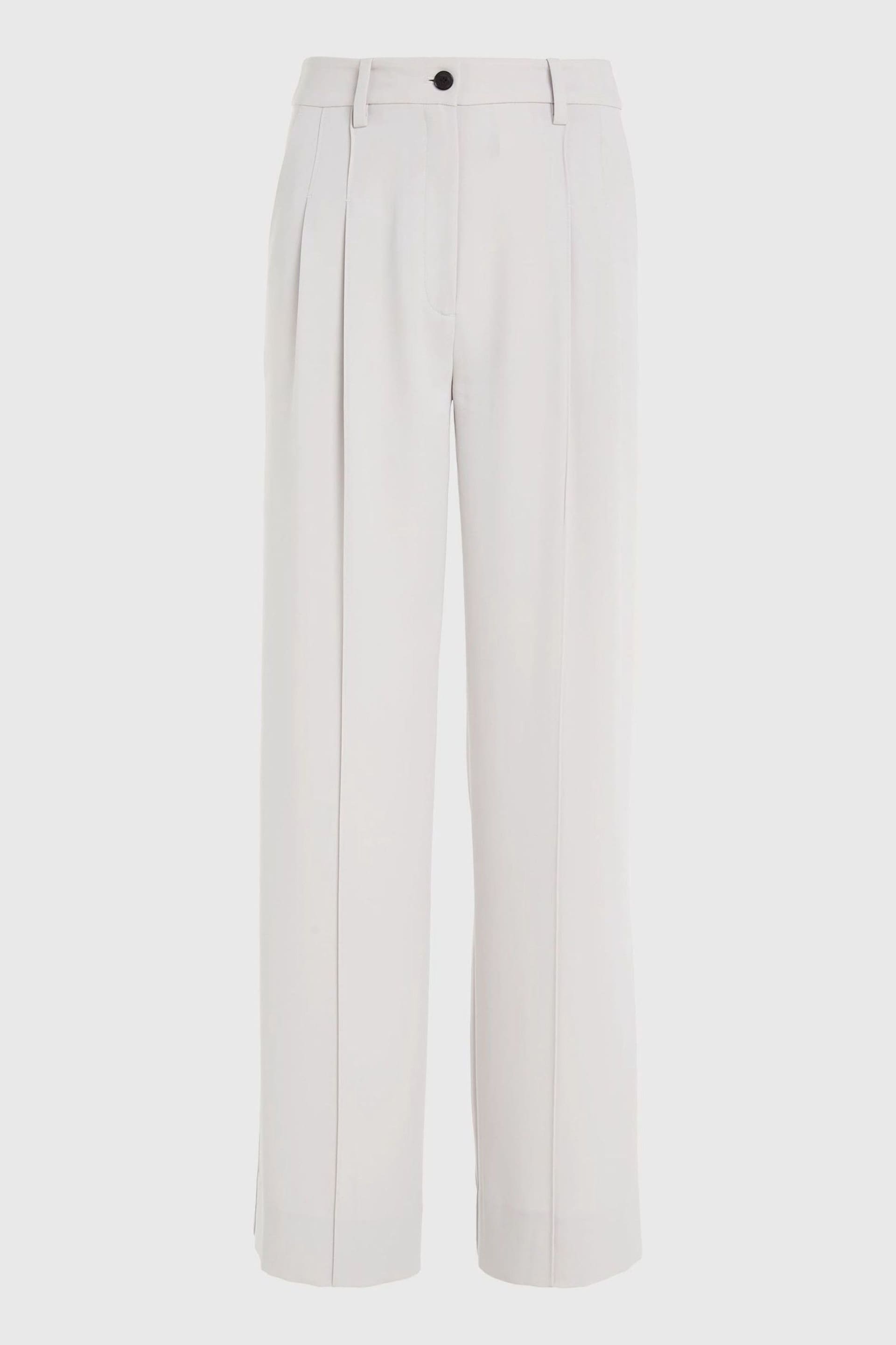 Calvin Klein Grey Wide Trousers - Image 6 of 6