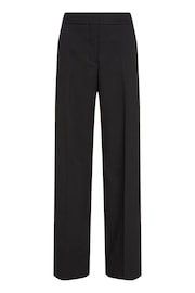 Calvin Klein Black Tailored Wide Leg Trousers - Image 4 of 6