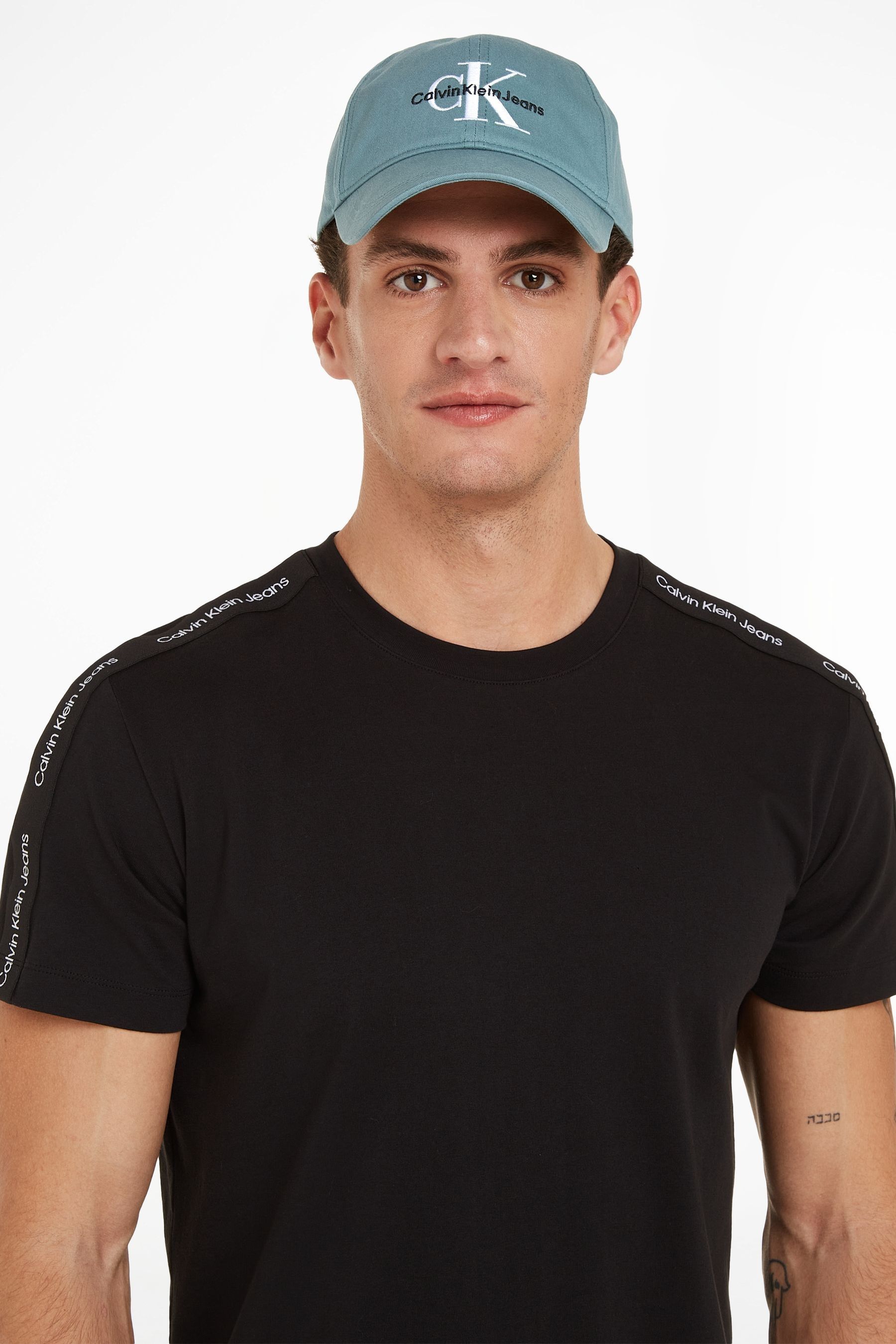 Calvin klein jeans monogram cap cheap
