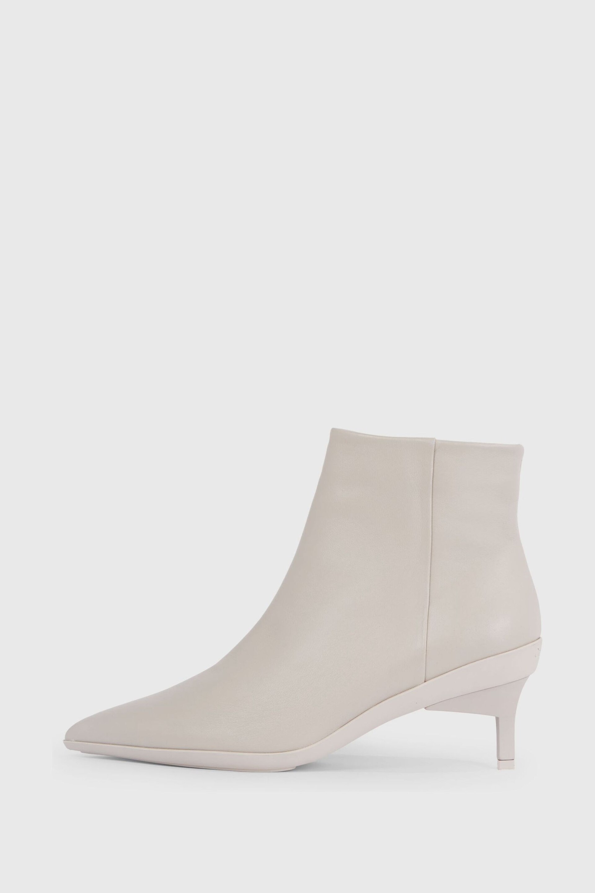 Calvin Klein Grey Wrapped Ankle Boots - Image 2 of 7