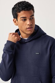 Calvin Klein Blue Comfort Hoodie - Image 3 of 6