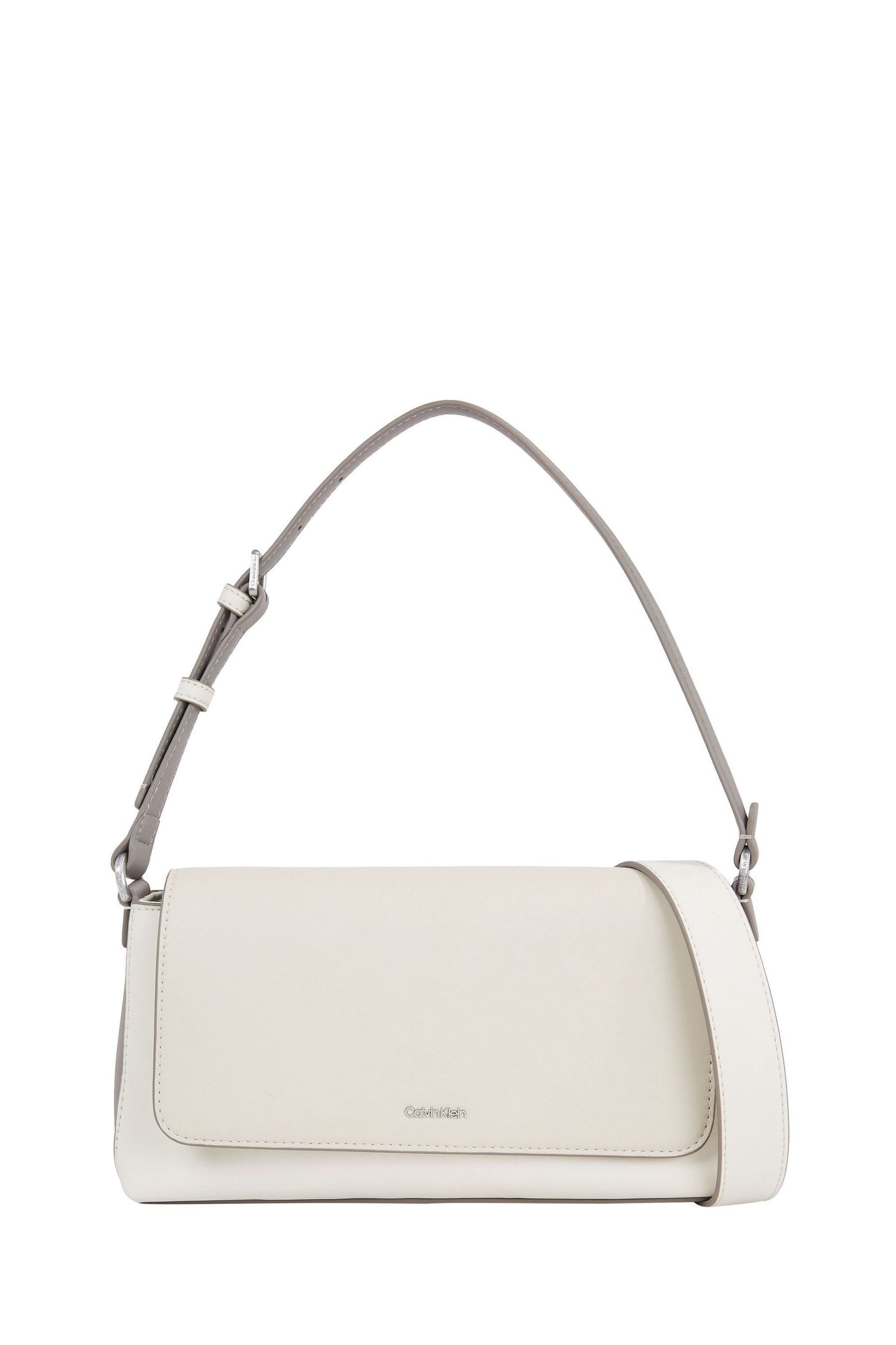Buy Calvin Klein White Must Shoulder Bag from Next Luxembourg