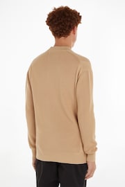 Calvin Klein Jeans Monologo Natural Sweater - Image 2 of 6