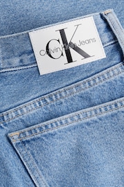 Calvin Klein Jeans Blue High Rise Straight Jeans - Image 7 of 7