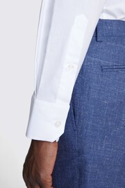 MOSS White Dobby Stretch Shirt - Image 3 of 4