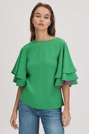 Florere Layered Sleeve Blouse - Image 1 of 6