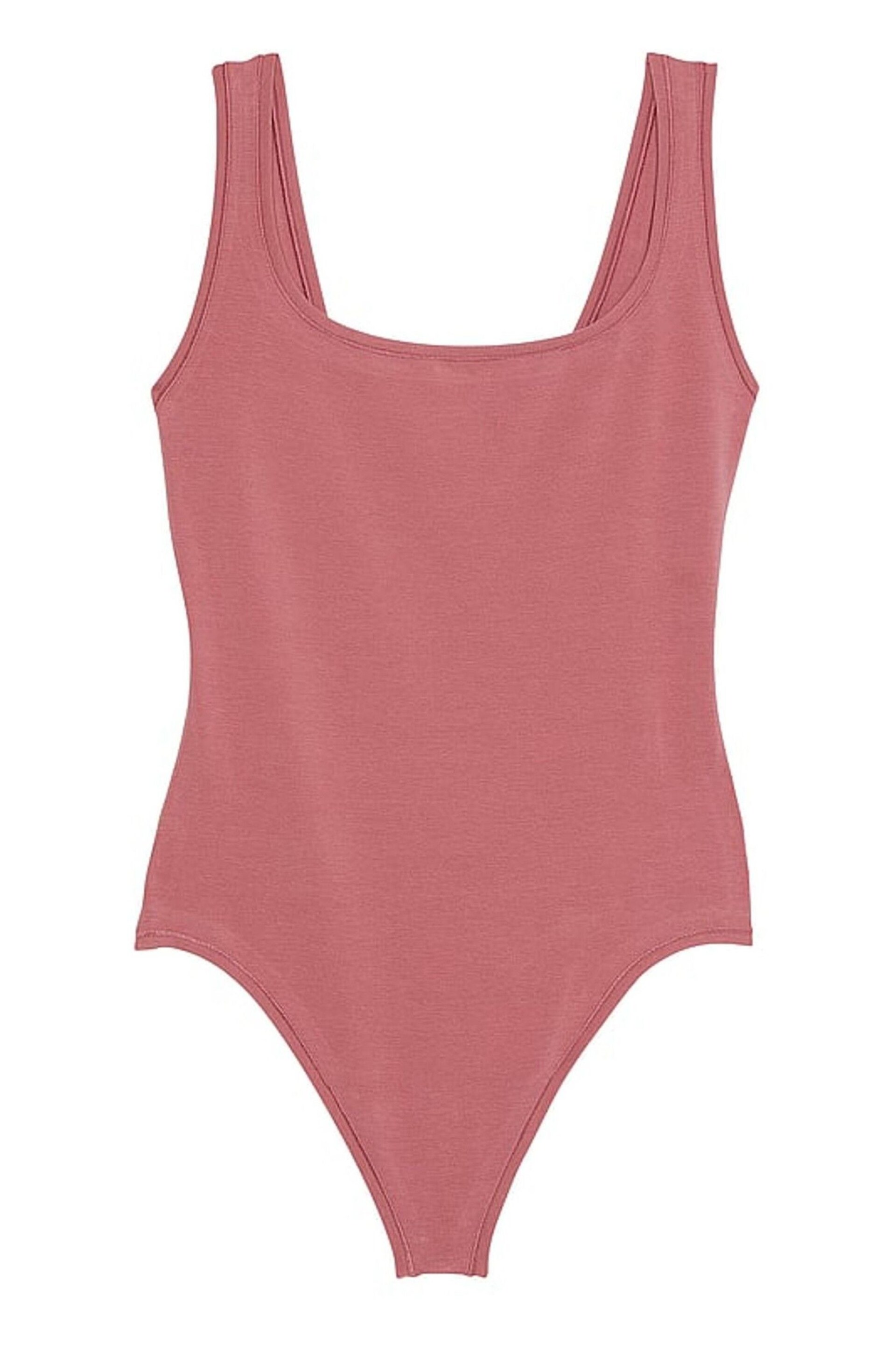 Victoria's Secret PINK Pink Berry Cotton Bodysuit - Image 3 of 3