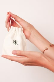 Lauren Ralph Lauren Sterling Silver Crystal Key Slider Bracelet - Image 4 of 4