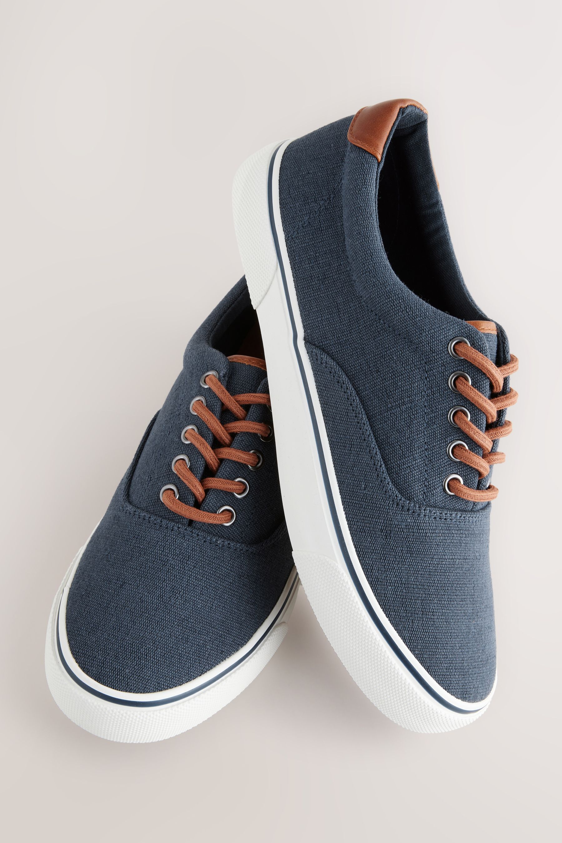 Buy Navy Blue Classic Canvas Pumps from the Next UK online shop