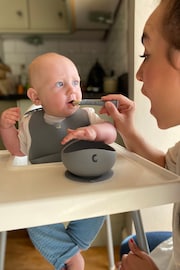 Cheeky Chompers Blue Silicone Baby Weaning Gift Set - Image 3 of 9