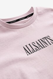 smALLSAINTS Pale Pink/Beast Boys Graphic Oversized Crew T-Shirt - Image 8 of 8