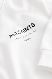 smALLSAINTS White Underground Oversized Pullover Hoodie - Image 6 of 6