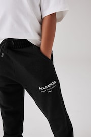 smALLSAINTS Black Underground Straight Cuffed Joggers - Image 3 of 7