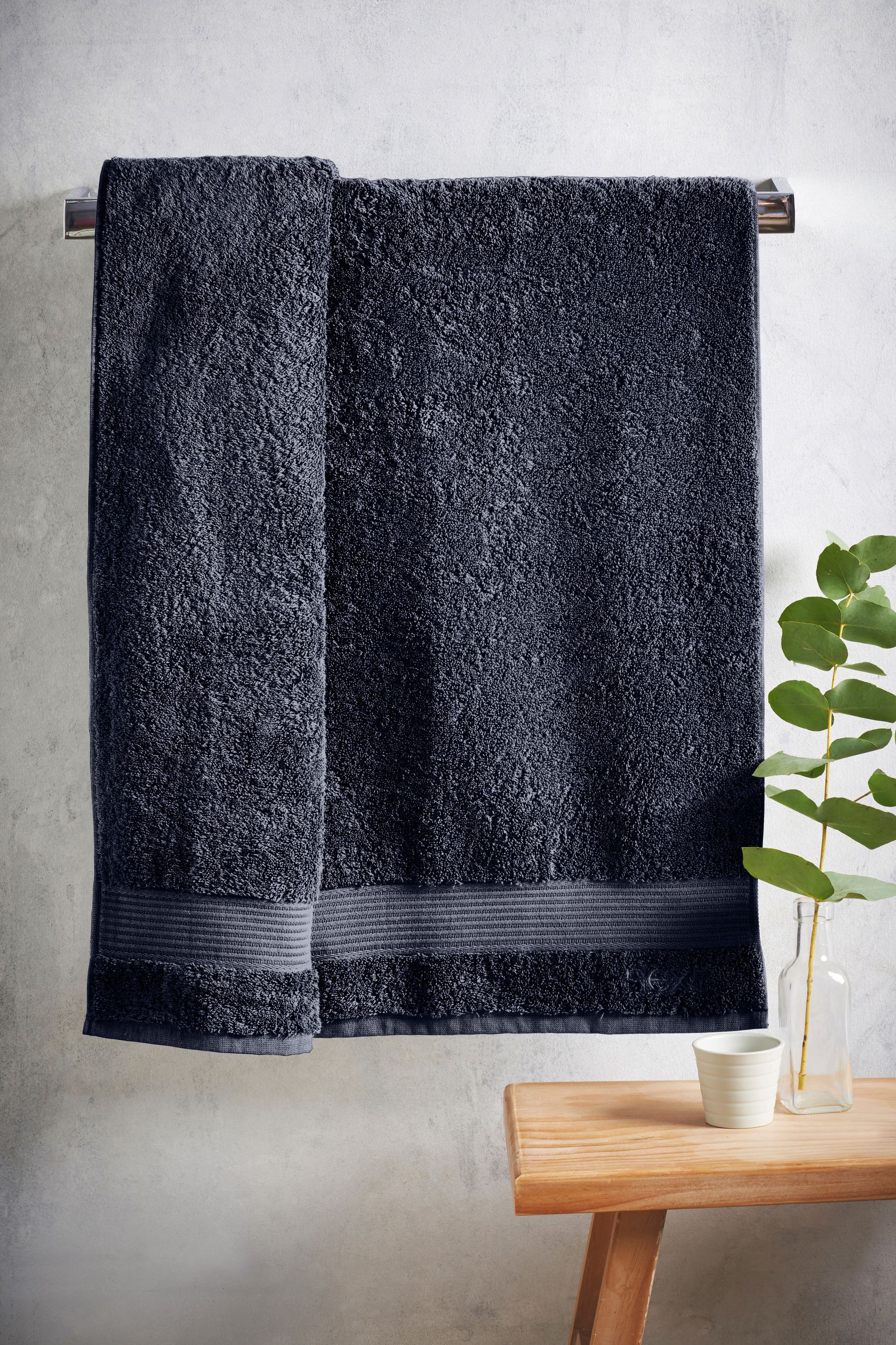 Buy Blue Navy Egyptian 100 Cotton Towel from Next Ireland