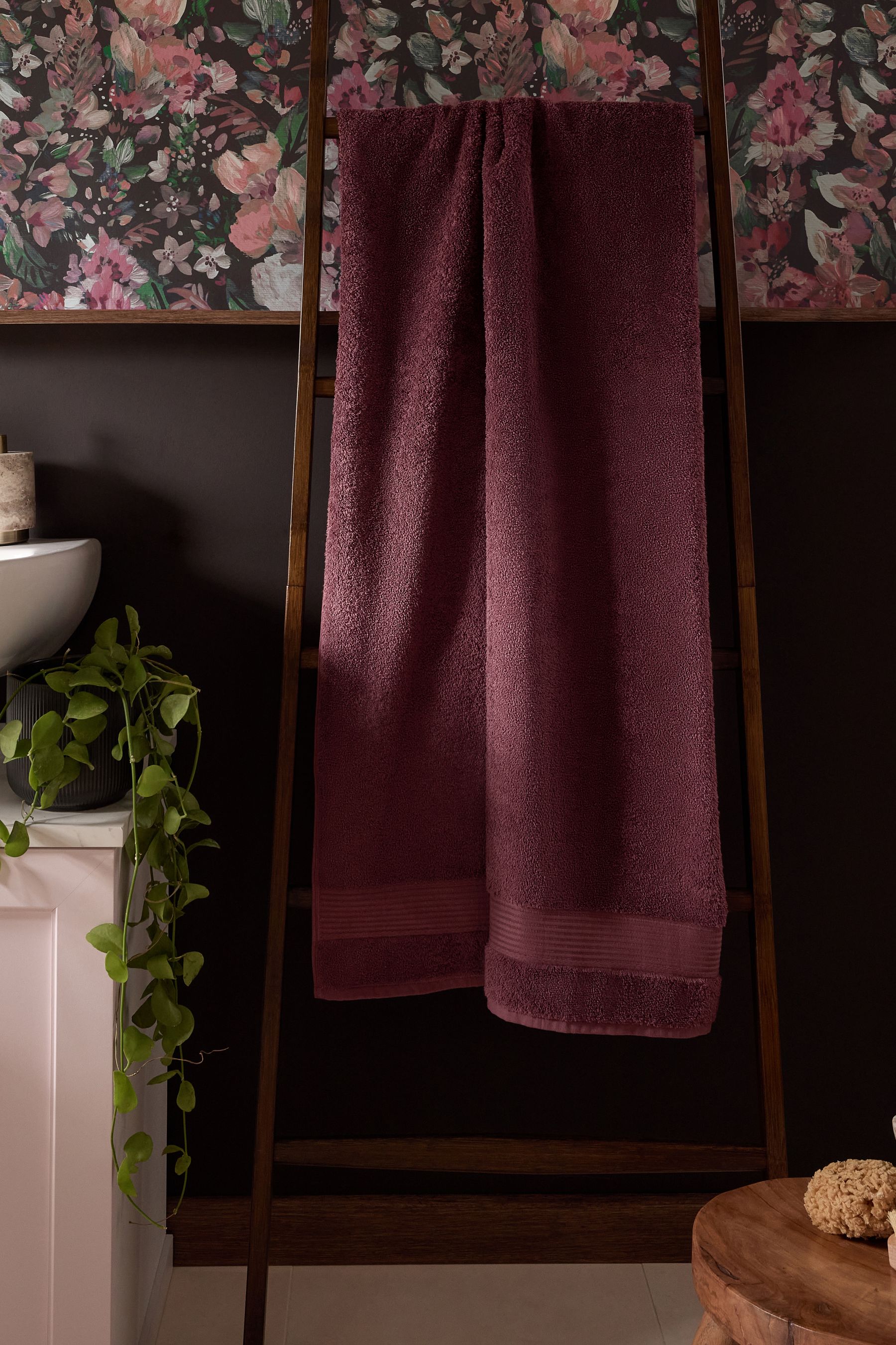 Buy Burgundy Egyptian 100 Cotton Towel from Next Ireland