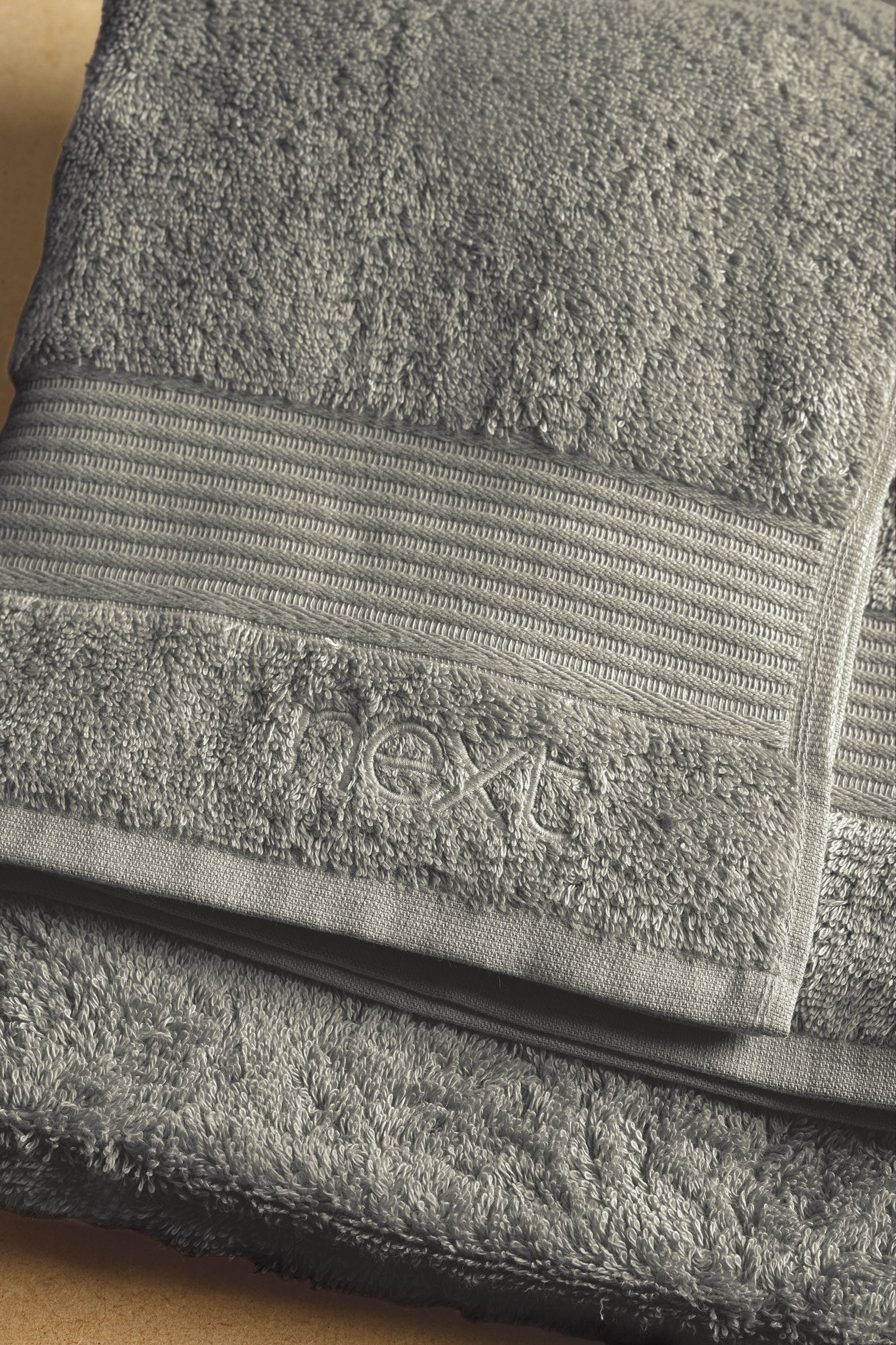 Buy Slate Grey Egyptian 100 Cotton Towel from the Next UK online shop