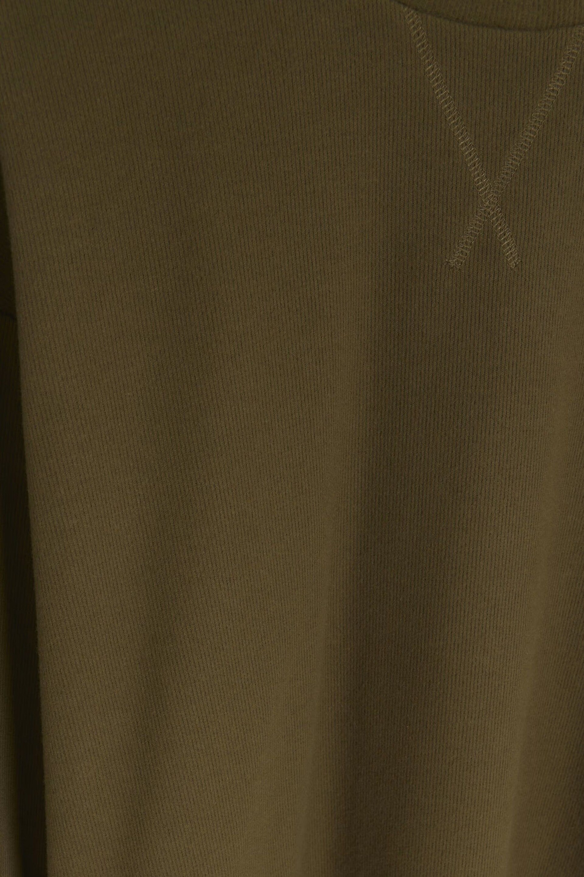 River Island Green Long Sleeve Cosy Sweat Top - Image 5 of 5