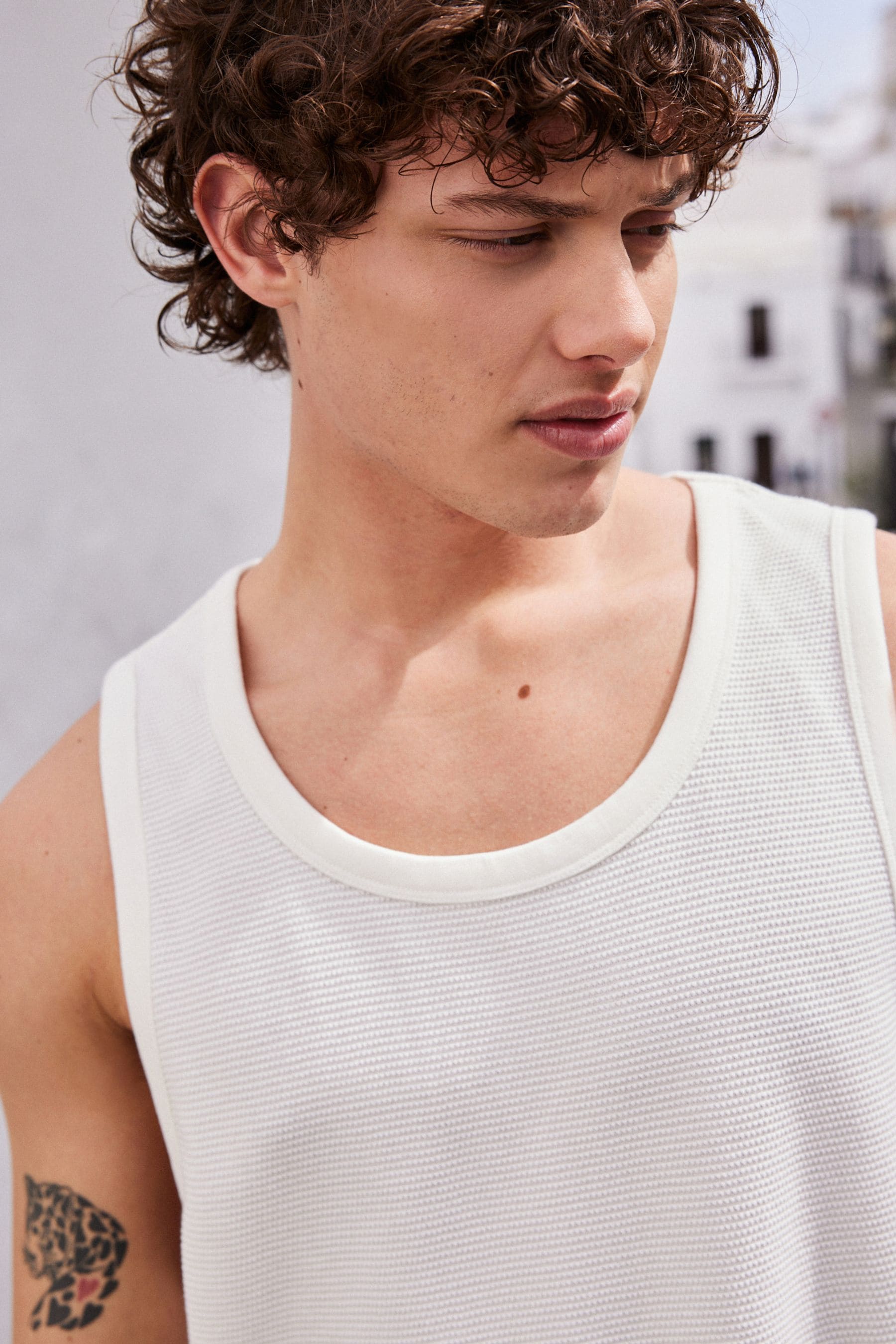 Next white vest new arrivals