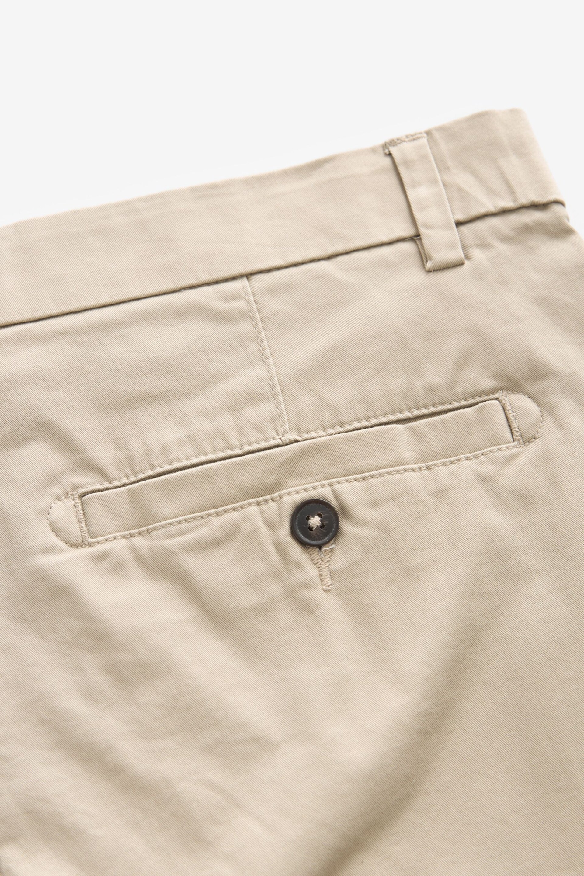 Navy Blue/Grey/Stone Skinny Stretch Chinos Shorts 3 Pack - Image 11 of 15