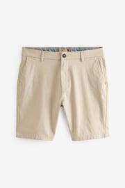 Navy Blue/Grey/Stone Skinny Stretch Chinos Shorts 3 Pack - Image 8 of 15