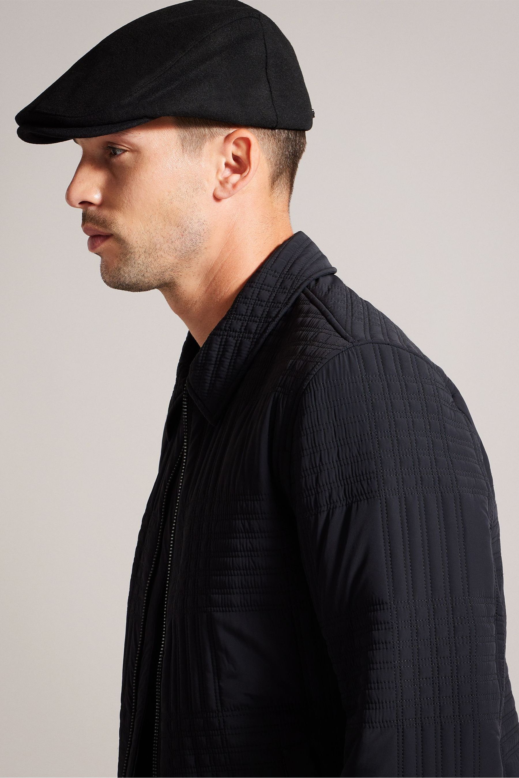 Buy Ted Baker Black Alfreds Flat Cap from Next Slovakia