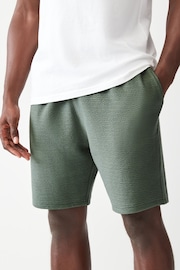 Sage Green Jersey Seersucker Shorts - Image 1 of 8