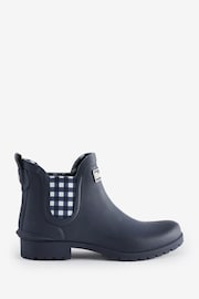 Barbour® Navy Blue Mallow Chelsea Wellington Boots - Image 1 of 7