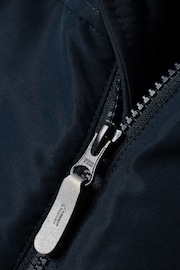 Name It Blue Zip Up Printed Raincoat - Image 5 of 5