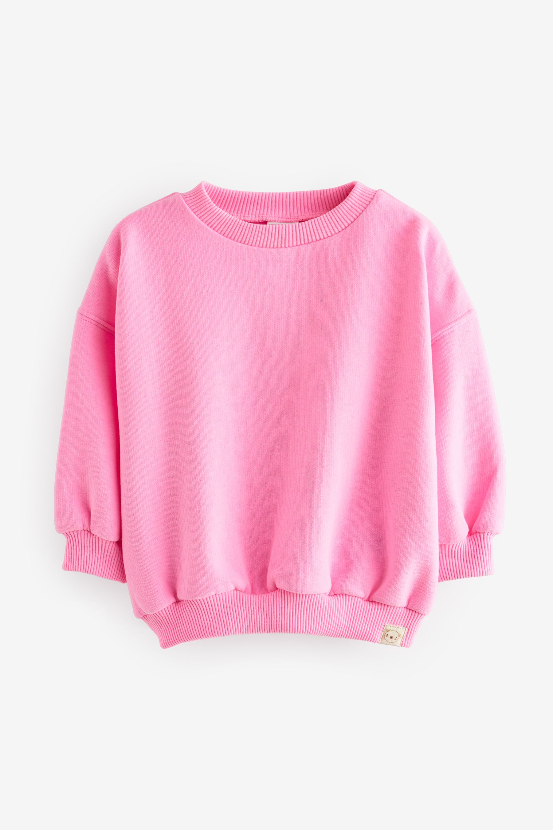 Buy Fluro Pink Sweatshirt 3mths 7yrs from Next Luxembourg