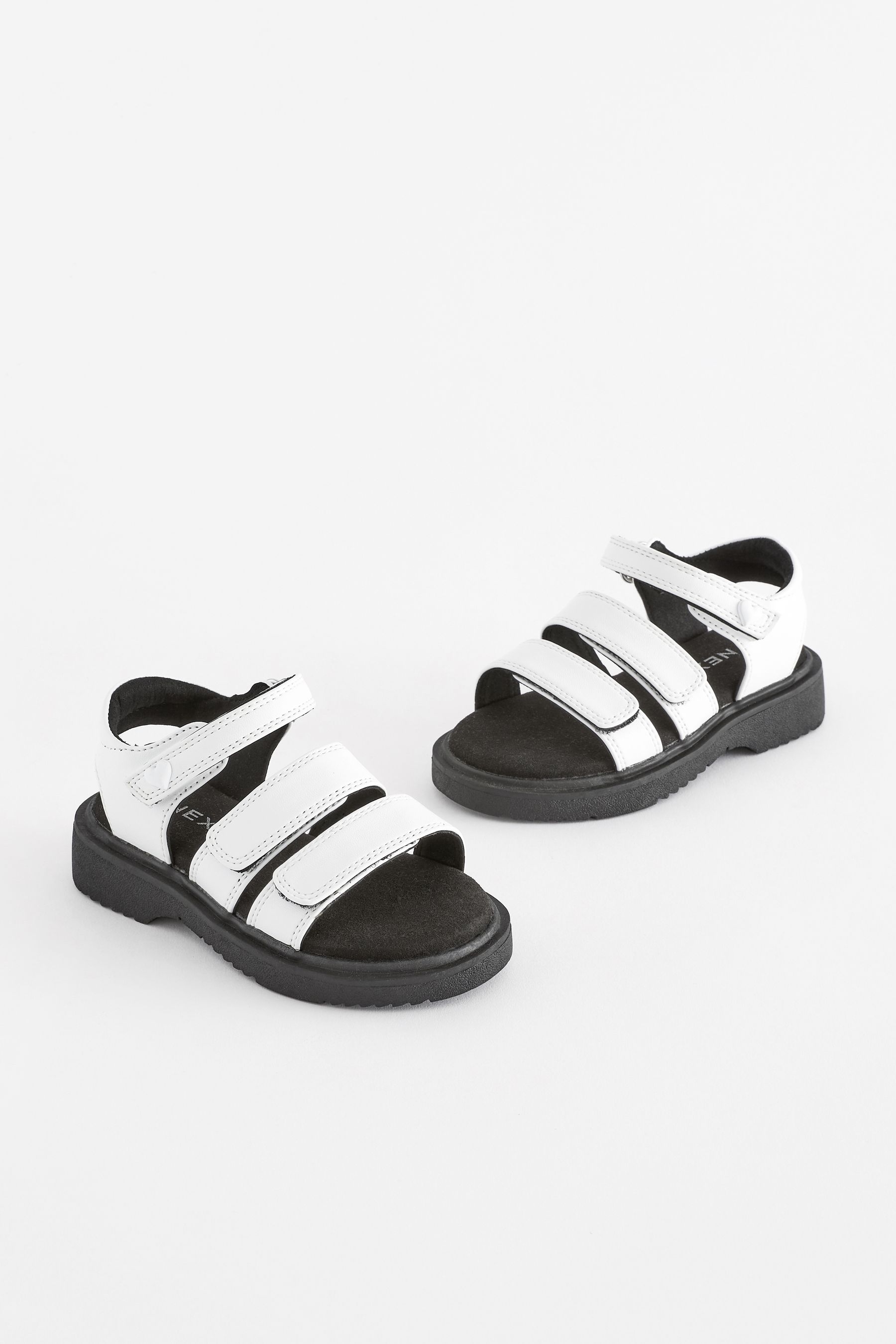 Chunky sandals white hotsell